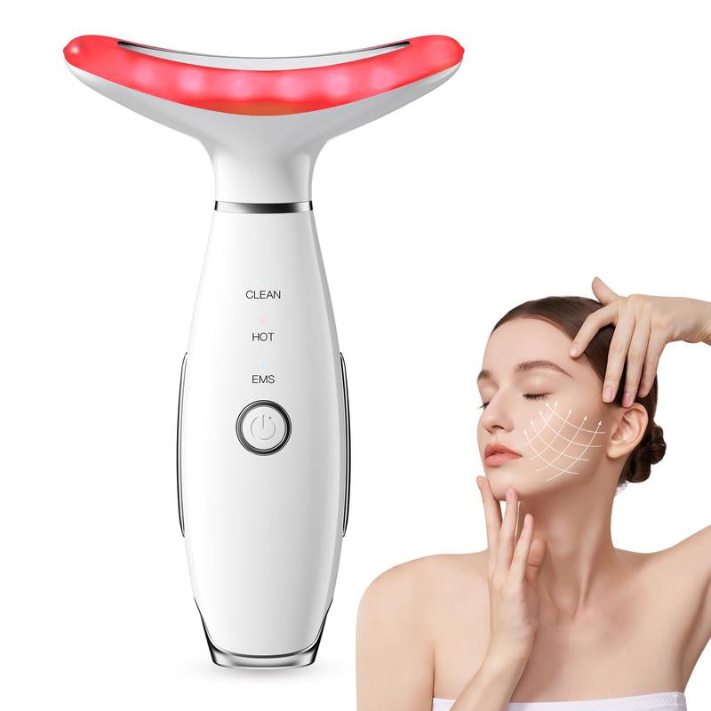 Neck Face Massager Tool, 3-In-1 Facial Massager, Face Sculpting Tool, Portable Face with Vibrating Massage